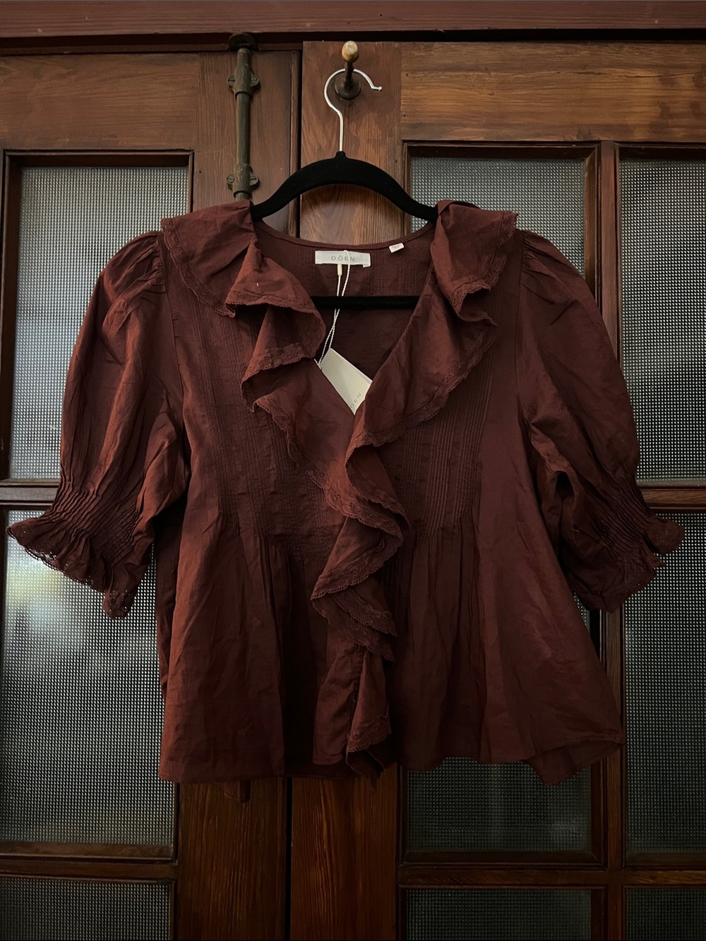Doen Henri Top in Dahlia